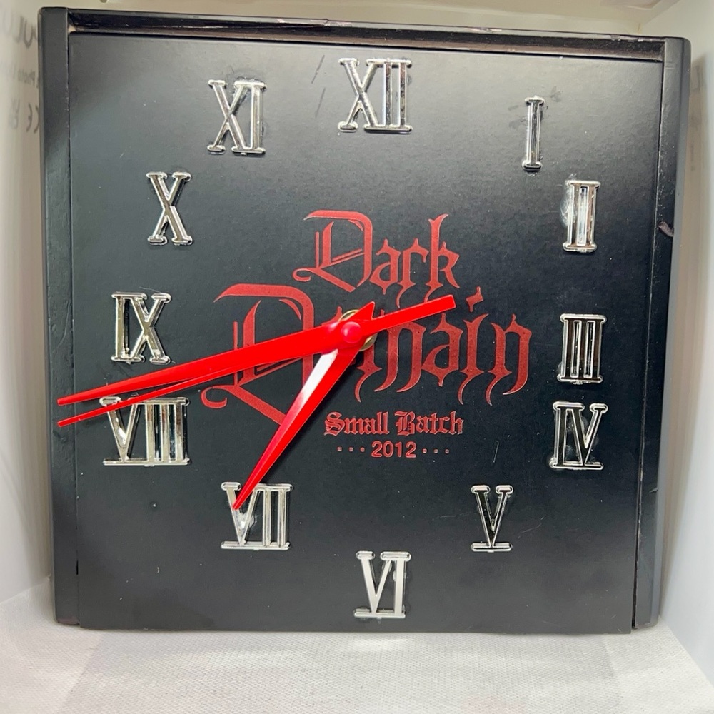 Dark Domain Cigarbox Wall Clock
